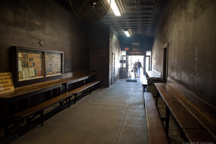 Smitty's BBQ / Hallway between Market and Restaurant